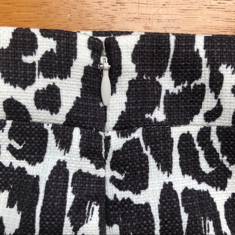 J CREW Animal Print Pencil Skirt - Picture 6 of 9